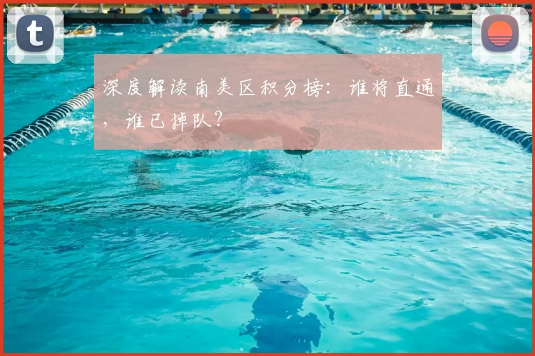 深度解读南美区积分榜:谁将直通,谁已掉队?