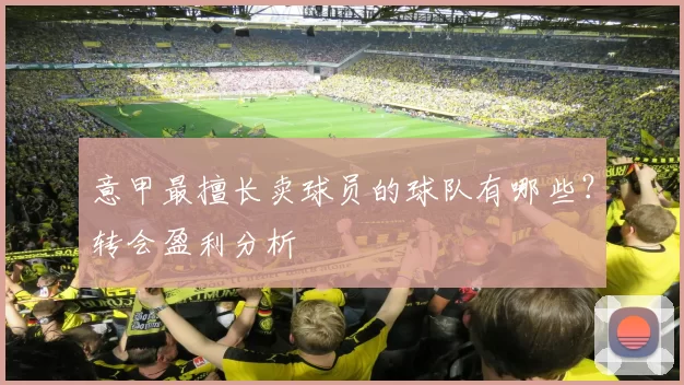 意甲最擅长卖球员的球队有哪些？转会盈利分析