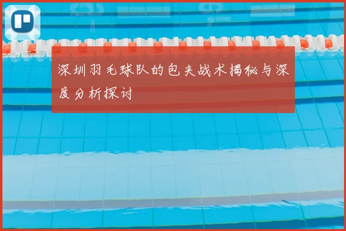 深圳羽毛球队的包夹战术揭秘与深度分析探讨
