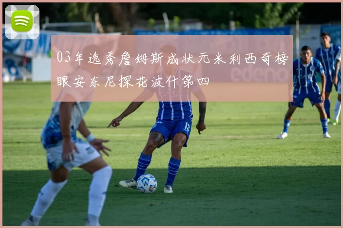 03年选秀詹姆斯成状元米利西奇榜眼安东尼探花波什第四