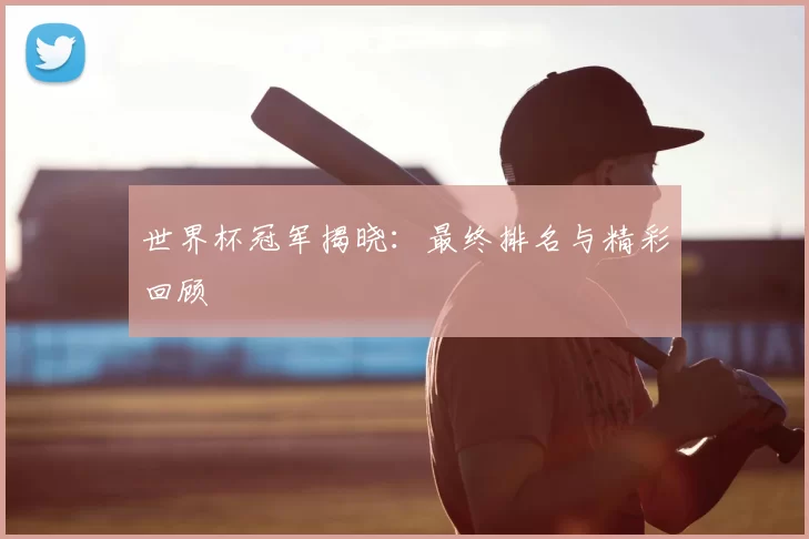世界杯冠军揭晓：最终排名与精彩回顾