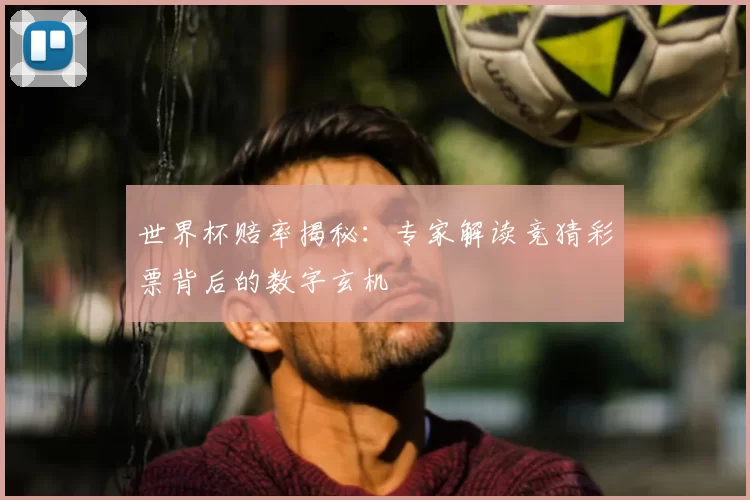世界杯赔率揭秘：专家解读竞猜彩票背后的数字玄机
