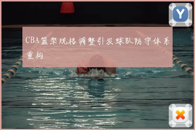 CBA篮架规格调整引发球队防守体系重构