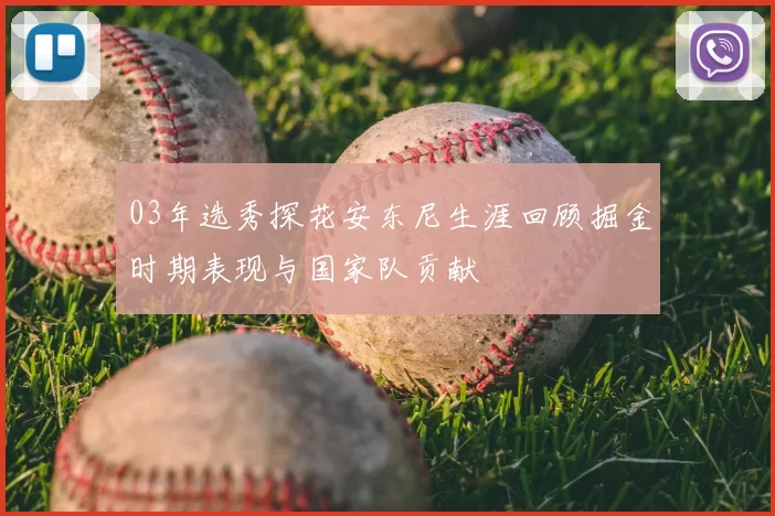 03年选秀探花安东尼生涯回顾掘金时期表现与国家队贡献